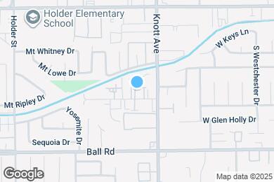 Map image of the property - 3523 W Savanna St