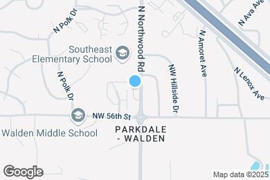 Map image of the property - 5631 N Northwood Terrace