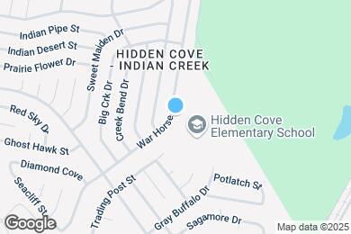 Map image of the property - 5030 War Horse Dr