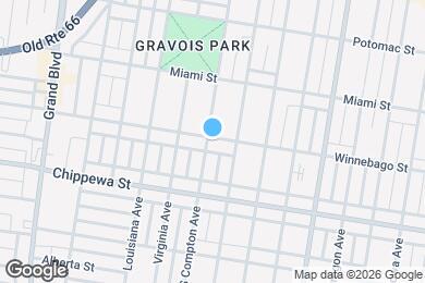 Map image of the property - 3152 Winnebago St