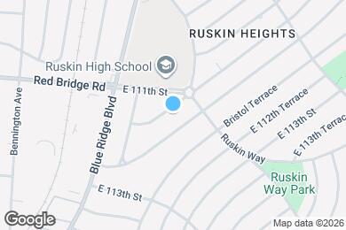 Map image of the property - 7117 E 111th Ter