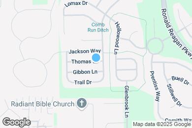Map image of the property - 9775 Thomas Ln