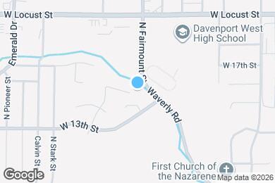 Map image of the property - 3802 15th Street Ct