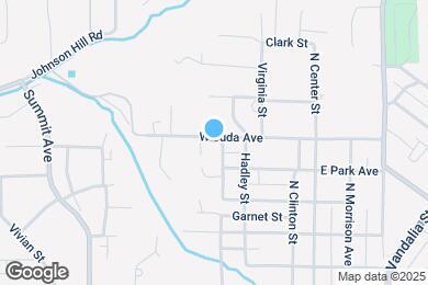 Map image of the property - 831 Strong Ave