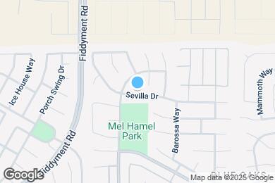 Map image of the property - 1784 Sevilla Dr