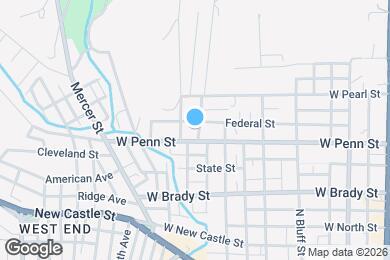 Map image of the property - 408 Bredin Ave