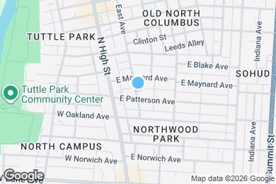 Map image of the property - 2346 East Ave