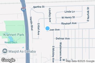 Map image of the property - 5807 Oliver Ave