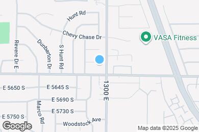 Map image of the property - 1278 E Brockway Cir