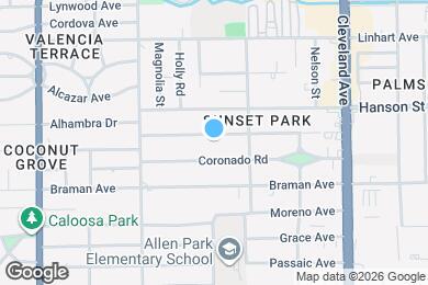 Map image of the property - 1718 Sunset Pl