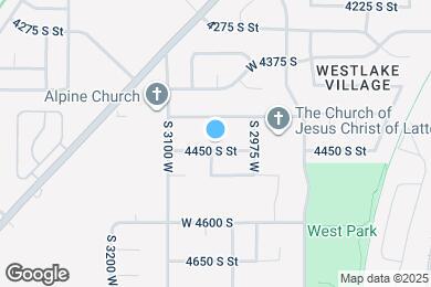 Map image of the property - 3024 W 4450 S