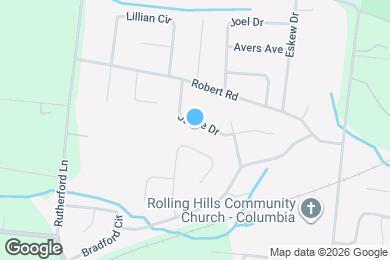 Map image of the property - 1616 Jamie Dr