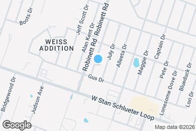 Map image of the property - 4502 Deek Dr