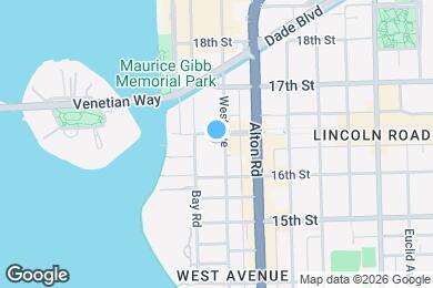 Map image of the property - 1300 Lincoln Rd