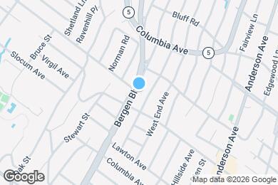Map image of the property - 752 Bergen Blvd