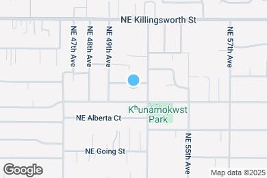 Map image of the property - 5054 NE Sumner St