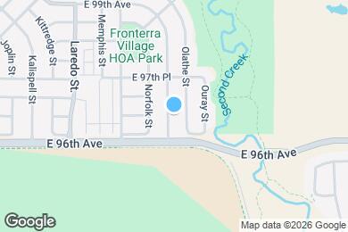Map image of the property - 9656 Nucla St