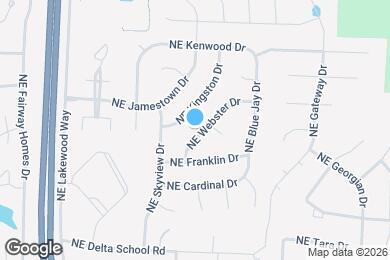 Map image of the property - 4520 NE Webster Dr