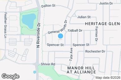 Map image of the property - 9112 Brinson Dr