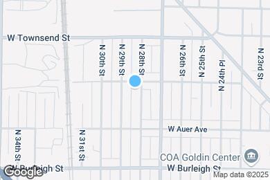 Map image of the property - 3279 N 28th St