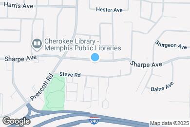 Map image of the property - 3449 Sharpe Ave