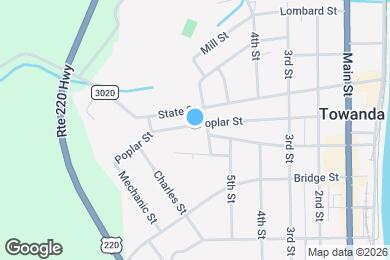 Map image of the property - 305 Poplar St