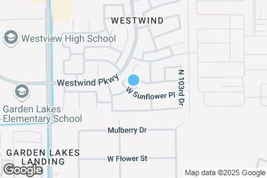 Map image of the property - 10476 W Sunflower Pl