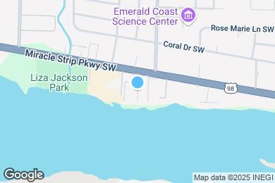 Map image of the property - 308 Miracle Strip Pky SW