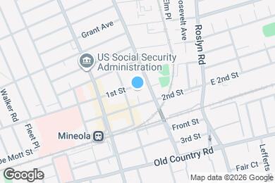 Map image of the property - 155 1st St