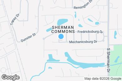Map image of the property - 8439 Bentonville Pl