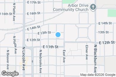 Map image of the property - 503 E 12th St