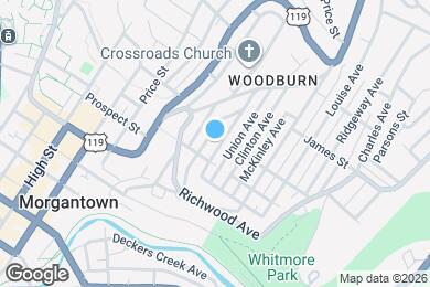 Map image of the property - 616 Pearl Ave