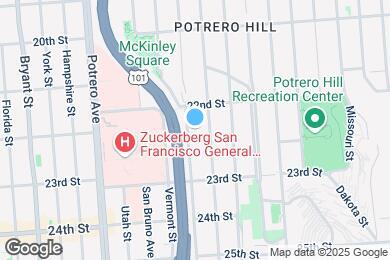 Map image of the property - 1063 Kansas St