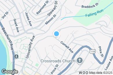 Map image of the property - 115 Cornell Ave