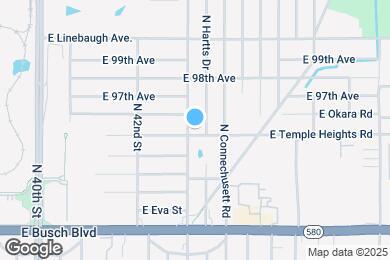 Map image of the property - 4604 E Temple Heights Rd