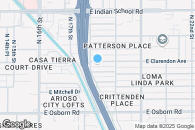 Map image of the property - 1811 E Clarendon Ave