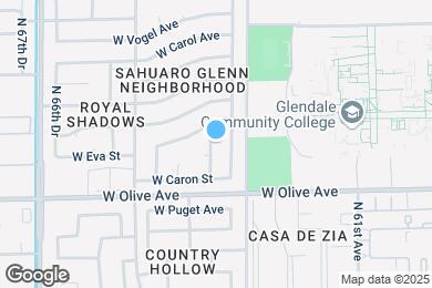 Map image of the property - 9103 N 63rd Ln