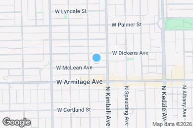 Map image of the property - 3422 W McLean Ave