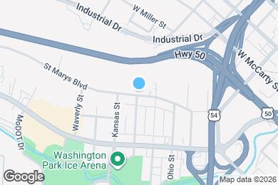 Map image of the property - 1014 Saint Marys Blvd