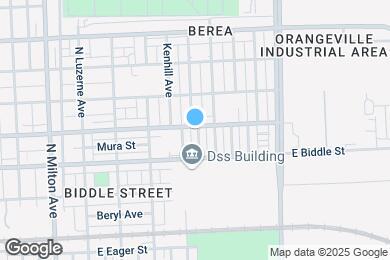 Map image of the property - 1240 N Curley St