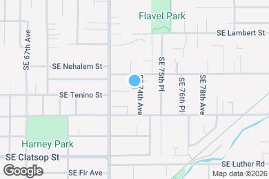 Map image of the property - 8141 SE 74th Ave