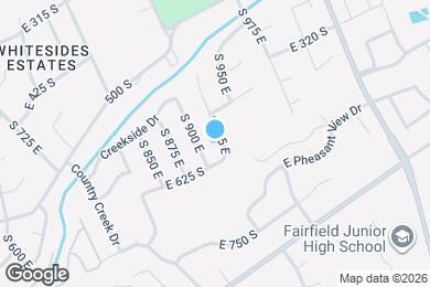 Map image of the property - 536 S 925 E