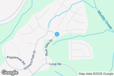 Map image of the property - 4621 River Gate Dr