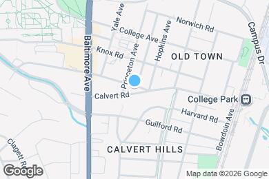 Map image of the property - 4604 Calvert Rd