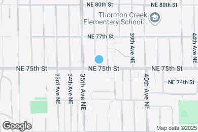 Map image of the property - 3602 NE 75th St
