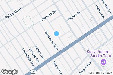 Map image of the property - 3725 Glendon Ave