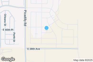 Map image of the property - 22017 E 39th Pl