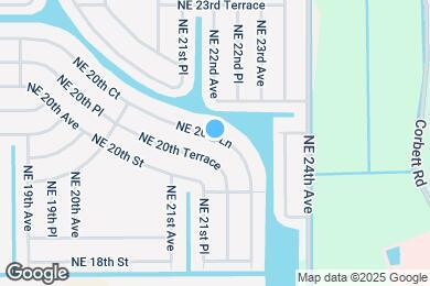 Map image of the property - 2122 NE 20th Ln