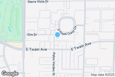 Map image of the property - 565 S Royal Crest Cir