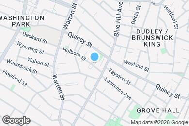 Map image of the property - 40 Holborn St